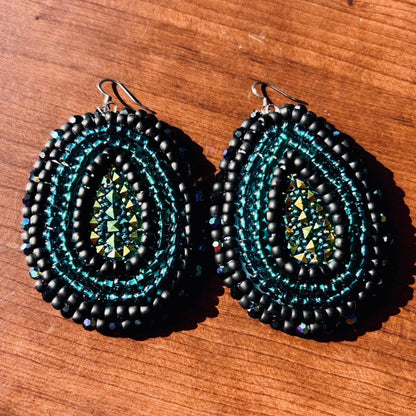 Blue Midnight Earrings